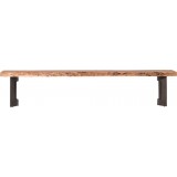 Bent Bench Large Smoked - Front