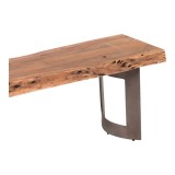 Moe's Home Collection Bent Extra Small Bench - Smoked