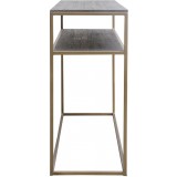 Studio Console Table Brass - Side