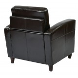 Venus Club Chair - Espresso - Back