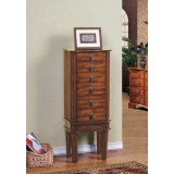 W-Unlimited Bedford Jewelry Armoire with Coffee Lining- Lifestyle