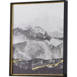 Manford Painting - Middle Artwork - Side Angle