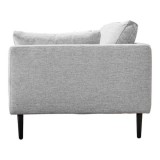 Moe's Home Collection Raval Sofa - Side - Light Grey