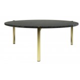 Atlas 23"/31" Round Coffee Table Black - Single