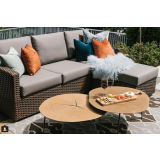 Oakley 12" Low Coffee Table In Oak Veneer - Lifestyle 8