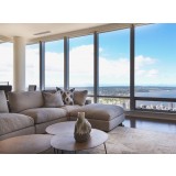 Oakley 12" Low Coffee Table In Oak Veneer - Lifestyle 6