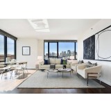 Oakley 14" Tall Coffee Table Oak Veneer with Black Iron Legs - Lifestyle 7