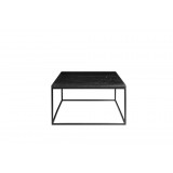 Onix Rectangular Coffee Table Black - Side 