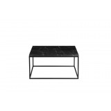 Onix 30" Square Coffee Table Black - Side