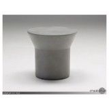 Boracay End Table Grey Epoxy Surface