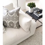 Onix 19" Square End Table Black - Lifestyle 1