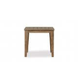Wildwood 23.5" Square Teak End Table
