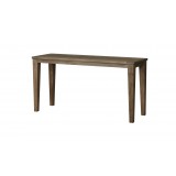 Wildwood 58" Teak Console Table - Angled