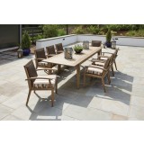 Wildwood Teak Wicker Armchair - Lifestyle 1