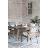 Wildwood Teak Wicker Armchair - Lifestyle 2
