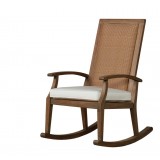 Wildwood High Back Porch Rocker - Angled