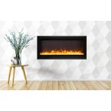 34" Basic Clean-face Electric Built-in With Glass With Black Steel Surround - Lifestyle