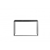 Onix Sofa Table Black Nero Marquina Marble - Front