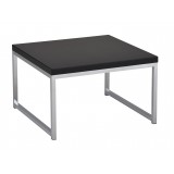 Wall Street 28" Accent/Corner Table - Black
