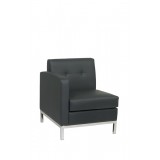 Wall Street Corner Chair - Black