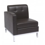 Wall Street Corner Chair - Espresso