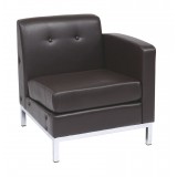 Wall Street Arm Chair RAF - Espresso