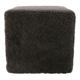 Moe's Home Collection Shepherd Wool Stool - Dark Grey