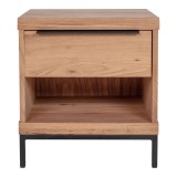 Montego One Drawer Nightstand - Front