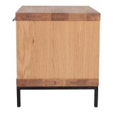 Montego One Drawer Nightstand - Side View