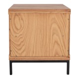 Montego One Drawer Nightstand - Back View