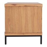 Montego Open Nightstand - Back View