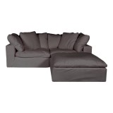 Moe's Home Collection Clay Nook Modular Livesmart Fabric Modular Sectional Sofa