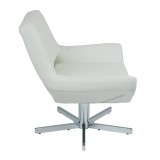 Yield 31" Modern Lounge Chair - White