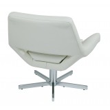 Yield 31" Modern Lounge Chair - White