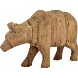 Wooden Grizzly Bear