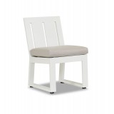 Sunset West Newport Armless Dining Chair - Perspective