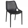 Outdoor Dining Chair - Black - Outdoor Dining Chair - Black