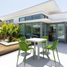 Outdoor Dining Chair - Tropical Green - Outdoor Dining Chair - Tropical Green