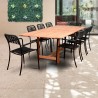 Amazonia Oosterdam 9 Piece Rectangular Patio Dining Set - Amazonia Oosterdam 9 Piece Rectangular Patio Dining Set