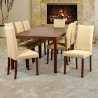 Midtown Concept Tatiana 9 Piece Cream Rectangular Dining Set - Lifestyle - Midtown Concept Tatiana 9 Piece Cream Rectangular Dining Set - Lifestyle