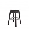  Miami Bar Stool - Espresso Wicker  - Angled -  Miami Bar Stool - Espresso Wicker  - Angled