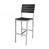 Vienna Bar Side Chair - Black - Angled - Vienna Bar Side Chair - Black - Angled