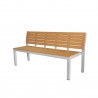 Vienna Bench 6" (Highback) - Teak