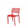 Savannah Side Chair - Red - Angled - Savannah Side Chair - Red - Angled