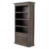 NovaSolo Halifax Mindi Wood Bookcase - NovaSolo Halifax Mindi Wood Bookcase