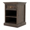 NovaSolo Halifax Mindi Bedside Table with Shelves - NovaSolo Halifax Mindi Bedside Table with Shelves