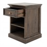 NovaSolo Halifax Mindi Bedside Table with Shelves - NovaSolo Halifax Mindi Bedside Table with Shelves