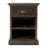 NovaSolo Halifax Mindi Bedside Table with Shelves - NovaSolo Halifax Mindi Bedside Table with Shelves