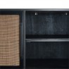 NovaSolo Nordic Rattan Boat Wood & Iron Buffet - 4 Doors - NovaSolo Nordic Rattan Boat Wood & Iron Buffet - 4 Doors