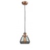 Glass Pendant With 10 Feet Cord - Clear Glass